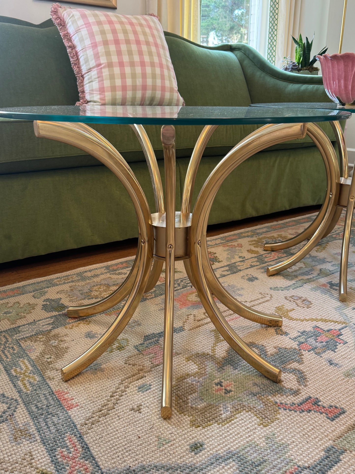 Item 116 - Hollywood Regency Side/Coffee Tables (Set of 2 available)