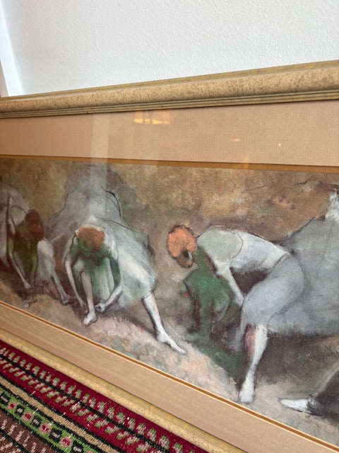 Item #880 Frieze of Dancers, C.1895 Glicee Painting by Edgar Degas (21"x47")