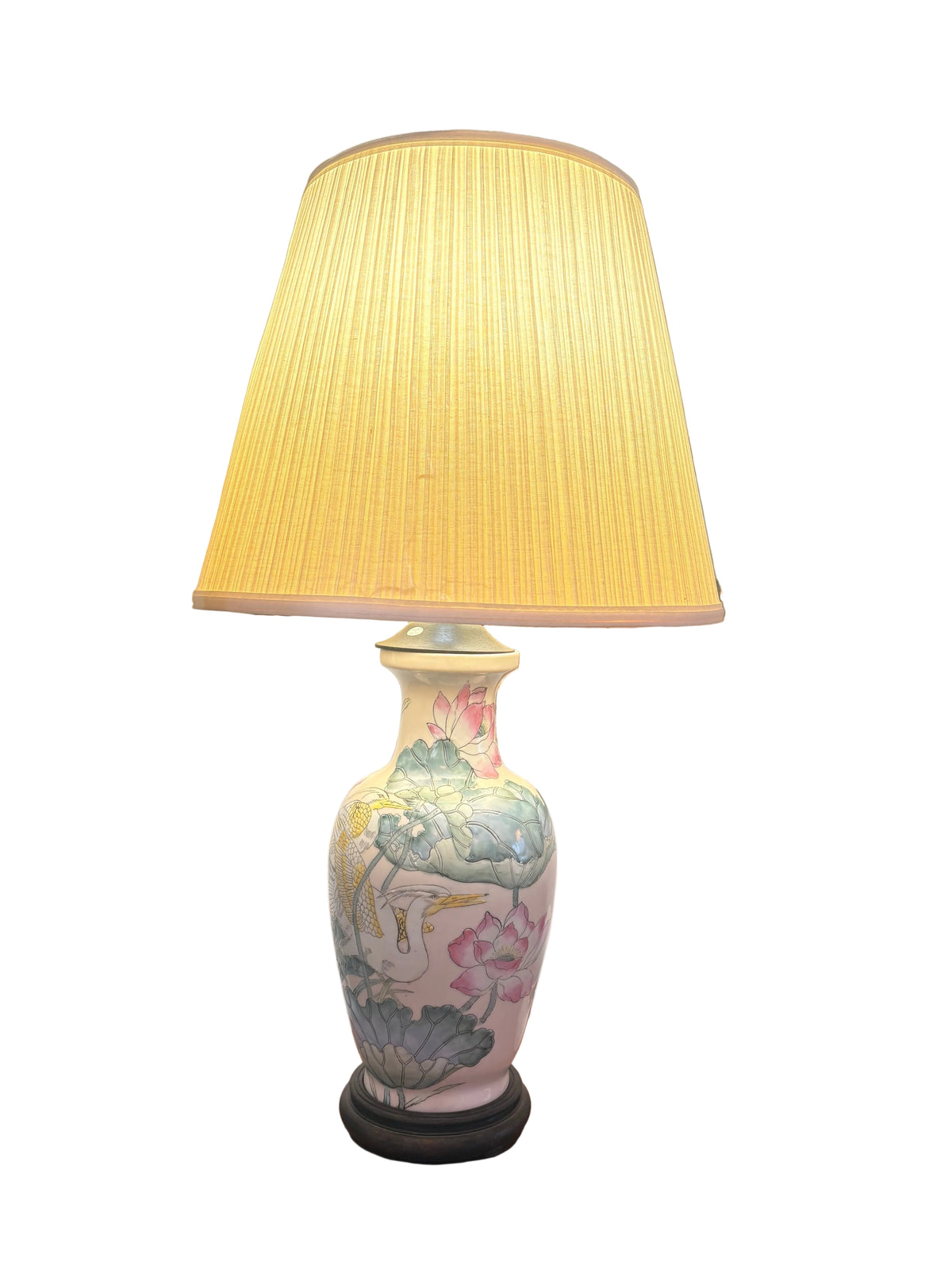 Item #2003 Pastel Lily Pad Lamp