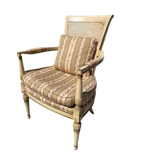 Item #908 French Regency Pair of Chairs by Baker Furniture