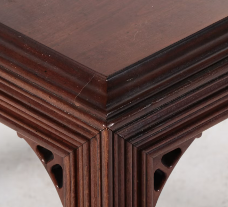 Item #923 Lane Chippendale Style Mahogany End Table
