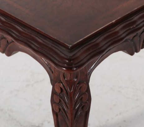 Item #924 Regency Style Carved Mahogany Stand