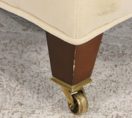Item #547 Baker Furniture Fabric Upholstered Ottoman