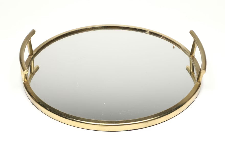 Item #89 Artisan Atelier Handled Mirror Trays Set [2 @ Eleftheri]