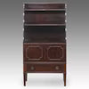 723 Regency Style Mahogany Waterfall Bookcase