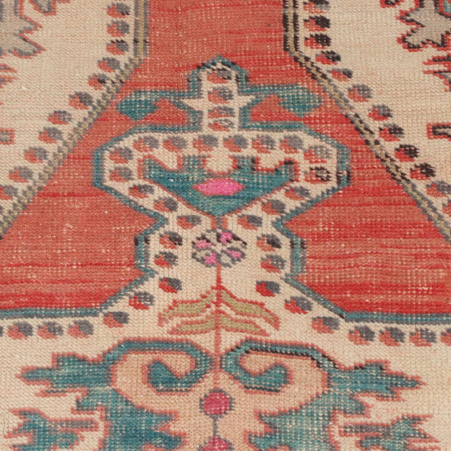 Item #846 Hand Knotted Turkish Anatolian Oushak Area Rug 4'5"x6'9"