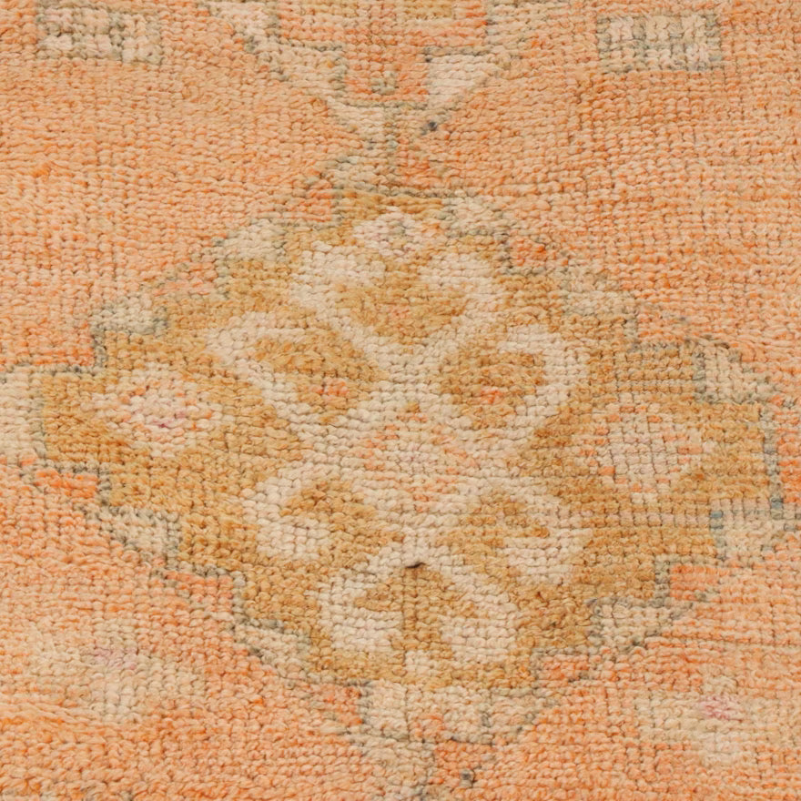 Item #824 2'3 x 10'9 Hand-Knotted Turkish Oushak Runner Rug