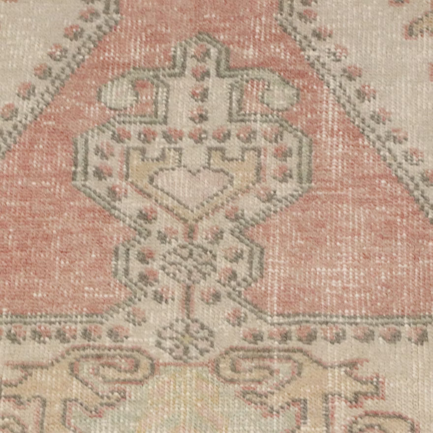 Item #847 Hand Knotted Turkish Oushak Konya Style Area Rug 4'6' x 7'2'