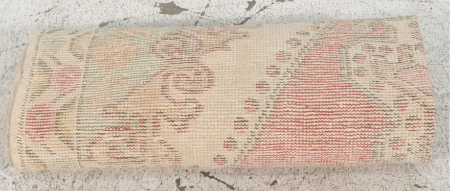 Item #847 Hand Knotted Turkish Oushak Konya Style Area Rug 4'6' x 7'2'