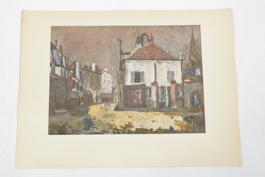 Item #831 "Utrillo: Masterpieces of French Painting" Offset Lithograph Book by Skira