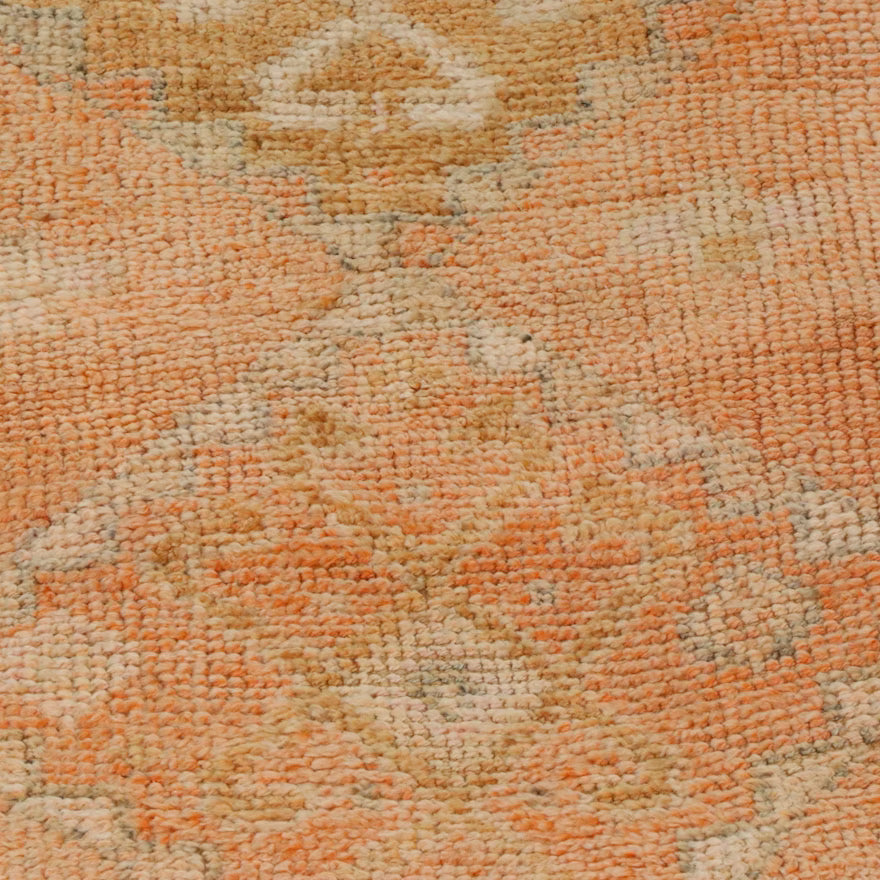 Item #824 2'3 x 10'9 Hand-Knotted Turkish Oushak Runner Rug