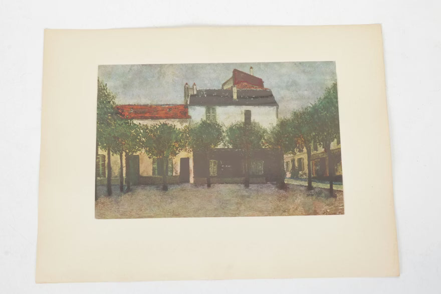 Item #831 "Utrillo: Masterpieces of French Painting" Offset Lithograph Book by Skira
