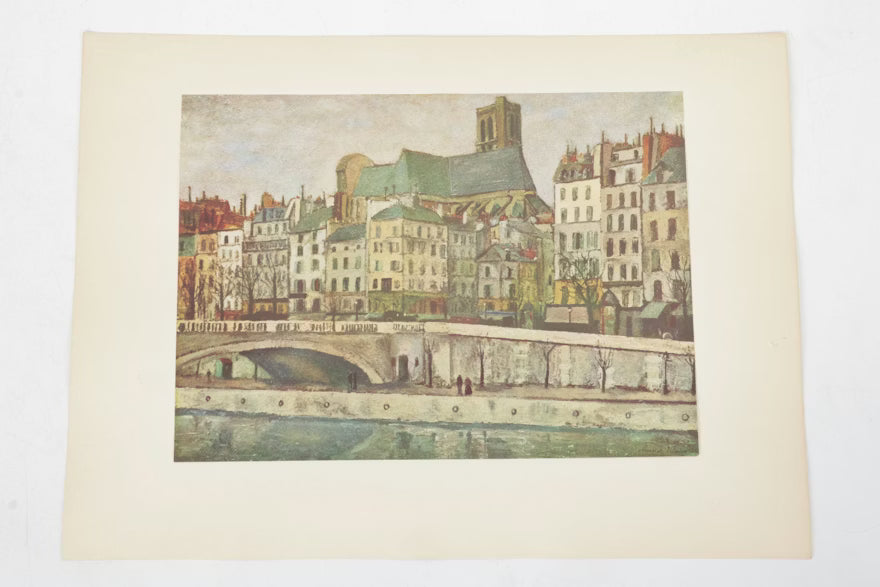 Item #831 "Utrillo: Masterpieces of French Painting" Offset Lithograph Book by Skira