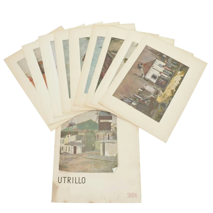 Item #831 "Utrillo: Masterpieces of French Painting" Offset Lithograph Book by Skira