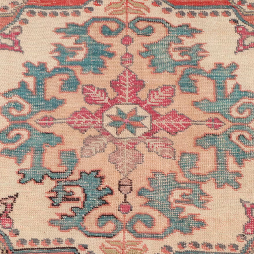 Item #846 Hand Knotted Turkish Anatolian Oushak Area Rug 4'5"x6'9"
