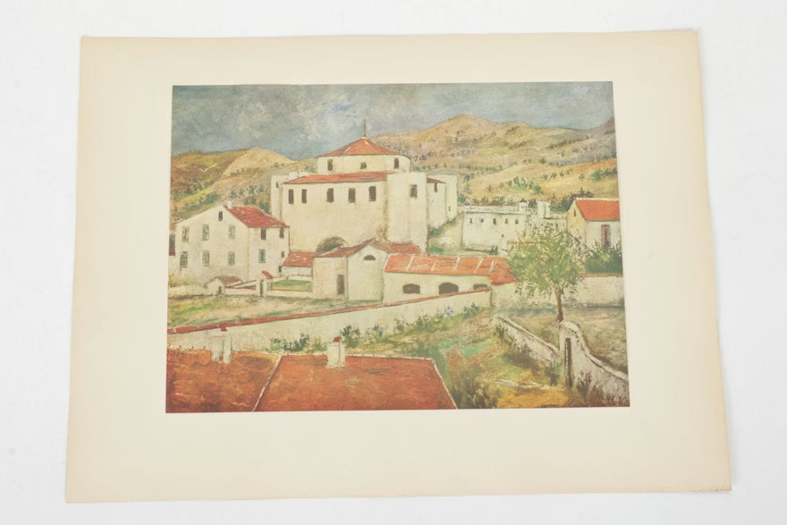 Item #831 "Utrillo: Masterpieces of French Painting" Offset Lithograph Book by Skira