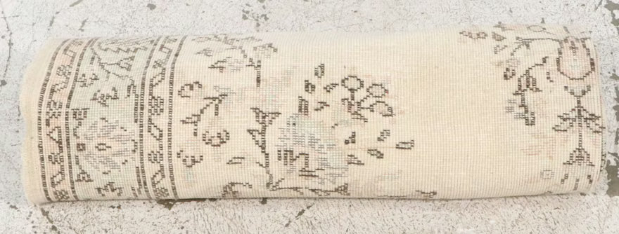 Item #845 Hand-Knotted Turkish Oushak Area Rug 5'6"x9'1"