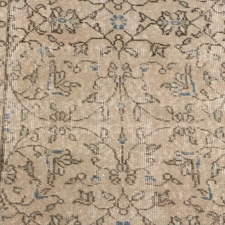 Item #837 3' x 6' Hand-Knotted Turkish Oushak Wool Area Rug [@charlie's]