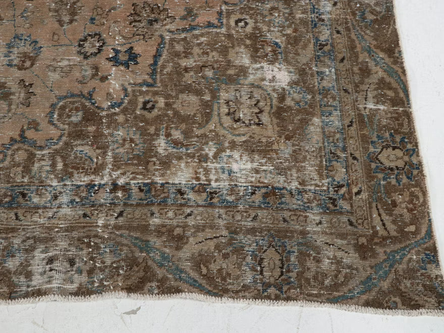 Item #766 9'3 x 11'7 Hand-Knotted Persain Tabriz Area Rug