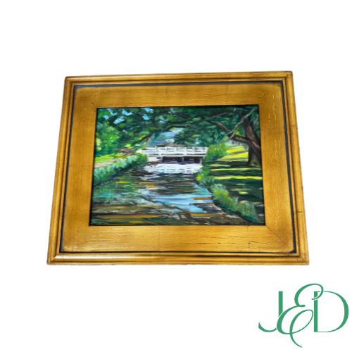 Custom-Framed Fine Art Painting by Jean Childs Buzgo