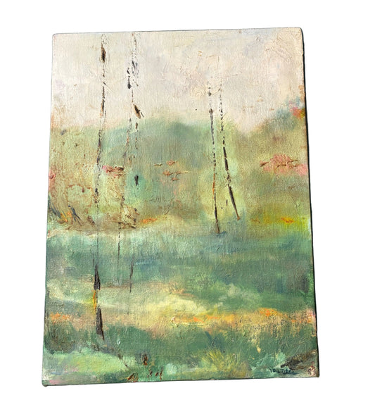 Item #97 Abstract Landscape 12x9