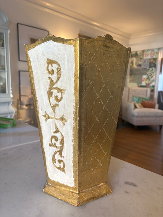 Item #70 Florentine Waste Basket
