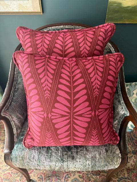 Item #38 Magenta Pillows 18"x18"