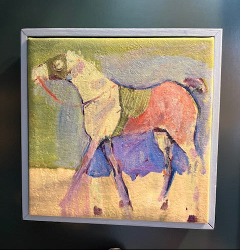 Item #19 Abstract Horse Painting