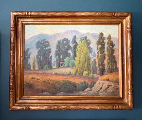 Item #21 Landscape Oil Painting Countryside View