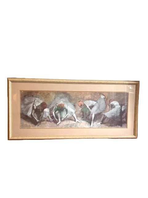 Item #880 Frieze of Dancers, C.1895 Glicee Painting by Edgar Degas (21"x47")