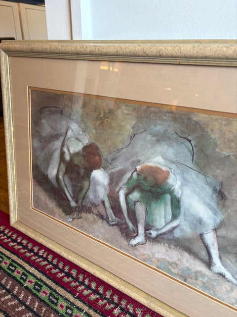 Item #880 Frieze of Dancers, C.1895 Glicee Painting by Edgar Degas (21"x47")
