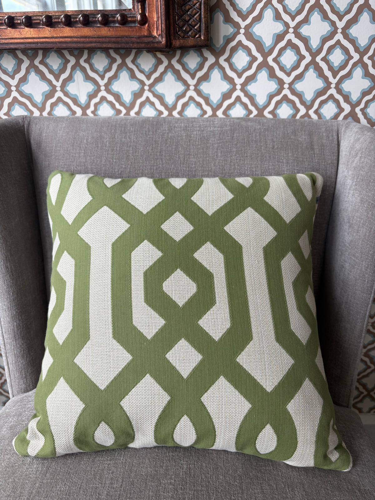 Item #894 JED Custom Pillow 18"x18"