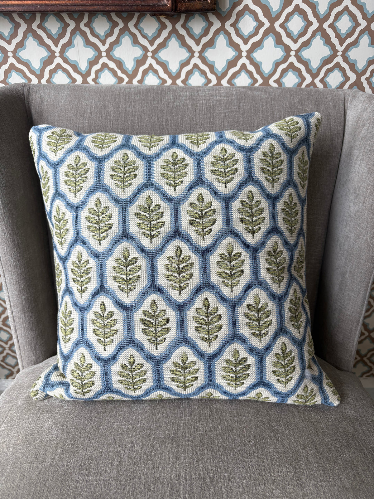 Item #894 JED Custom Pillow 18"x18"