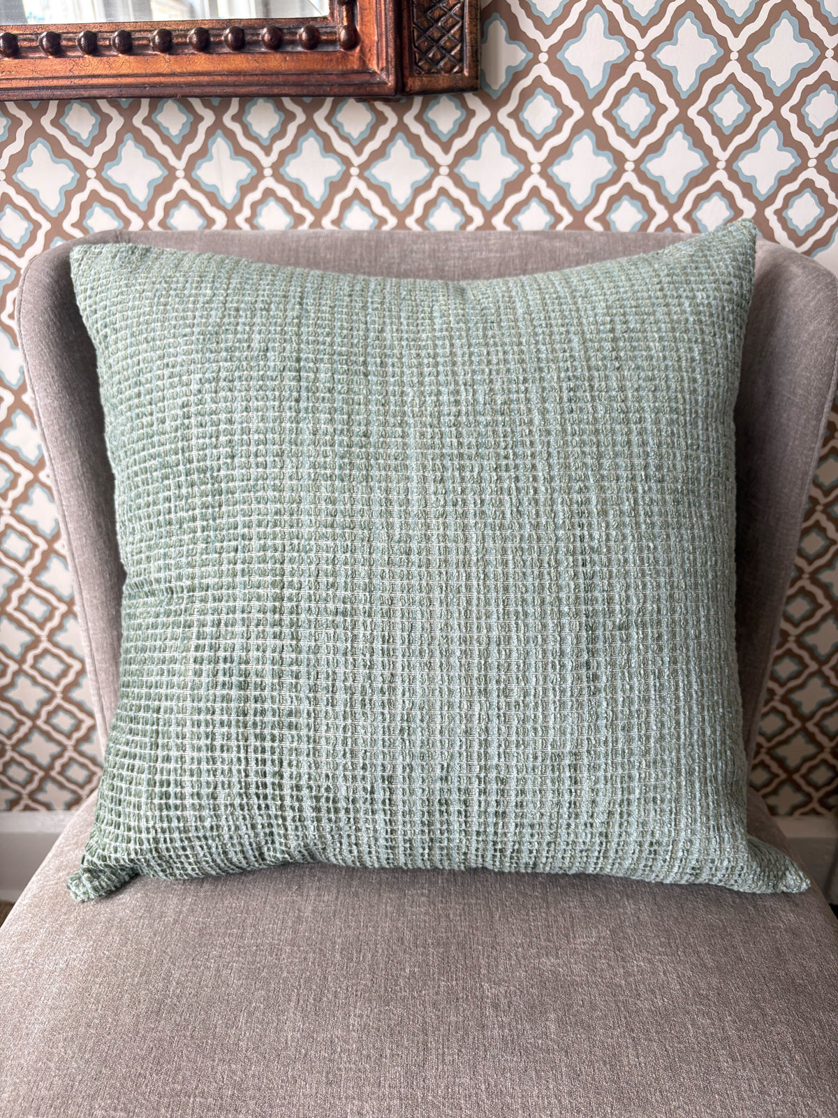 Item #896 JED Custom Pillow 22"x22"