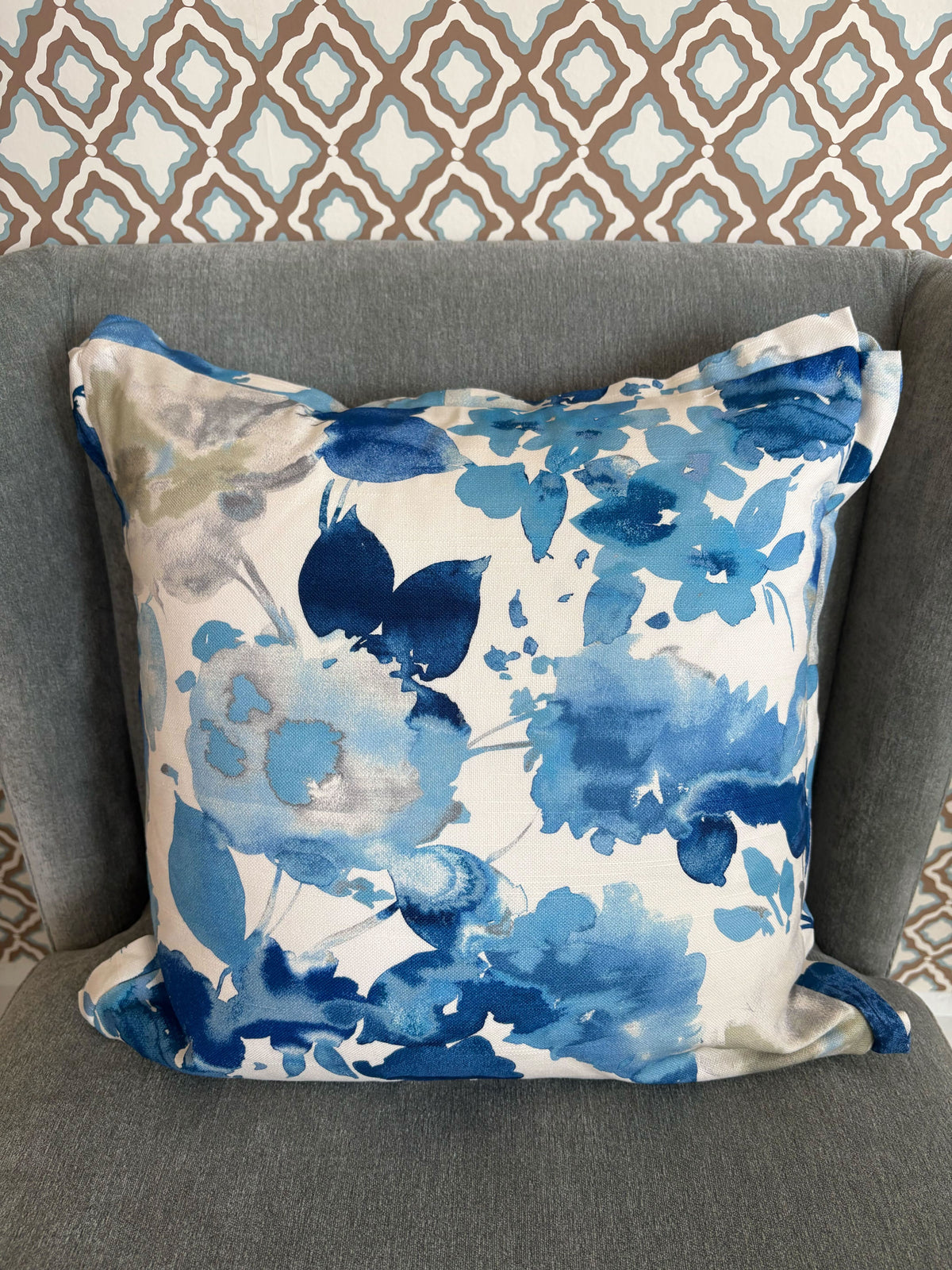 Item #894 JED Custom Pillow 18"x18"