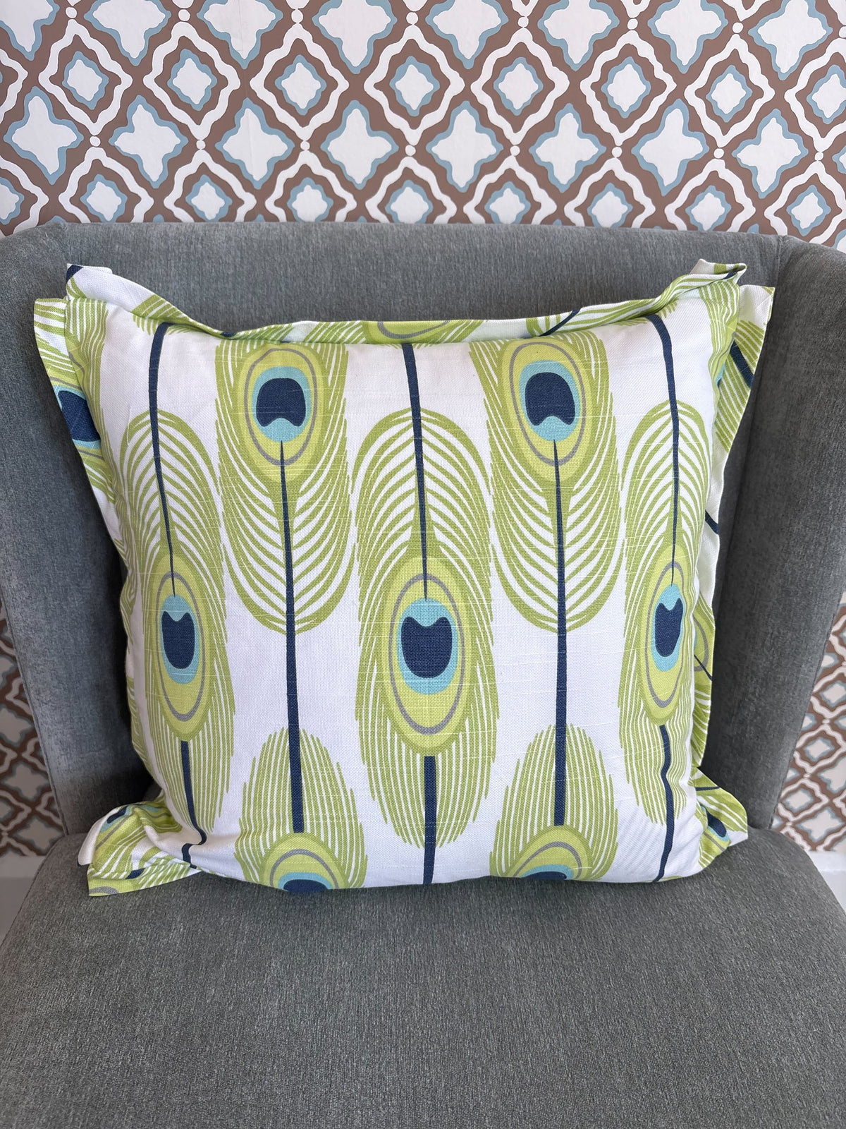 Item #894 JED Custom Pillow 18"x18"