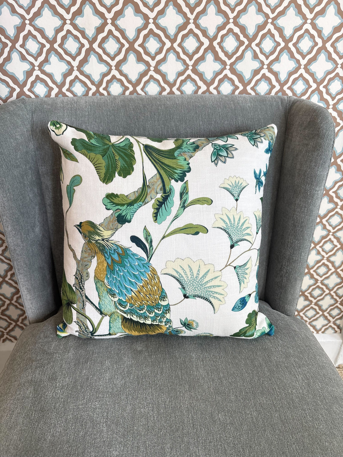 Item #894 JED Custom Pillow 18"x18"