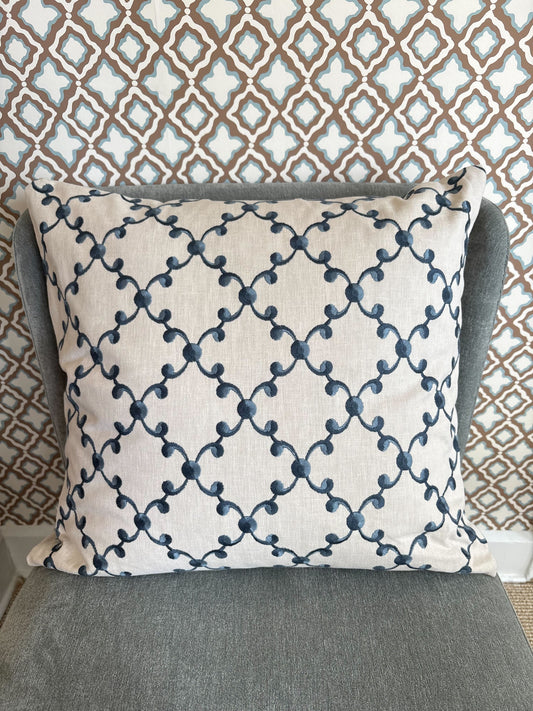 Item #896 JED Custom Pillow 22"x22"
