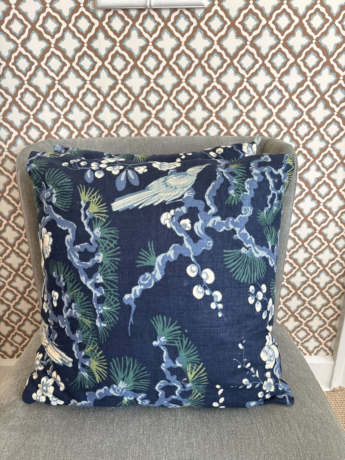 Item #894 JED Custom Pillow 18"x18"