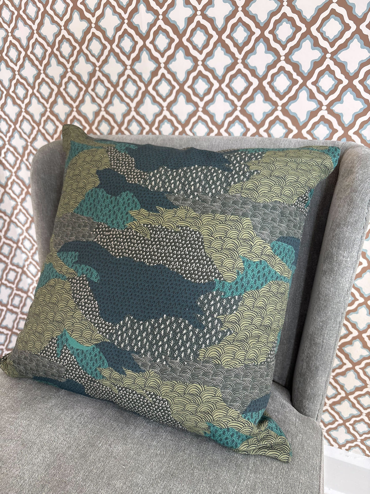 Item #895 JED Custom Pillow 20"x20"