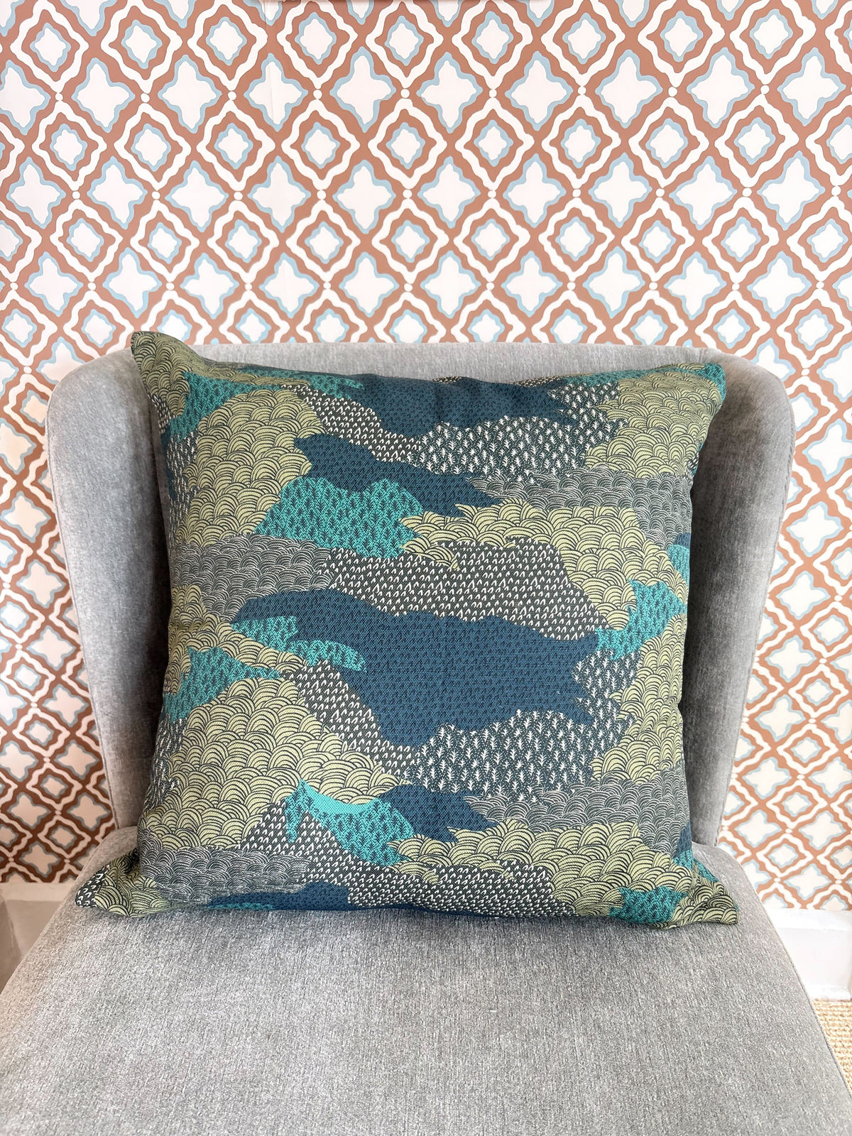 Item #895 JED Custom Pillow 20"x20"