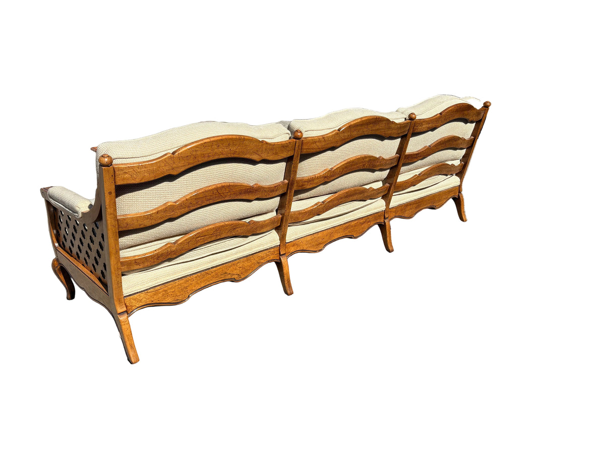Item #879 Ladder Back Lattice Sofa by Kelly Furniture