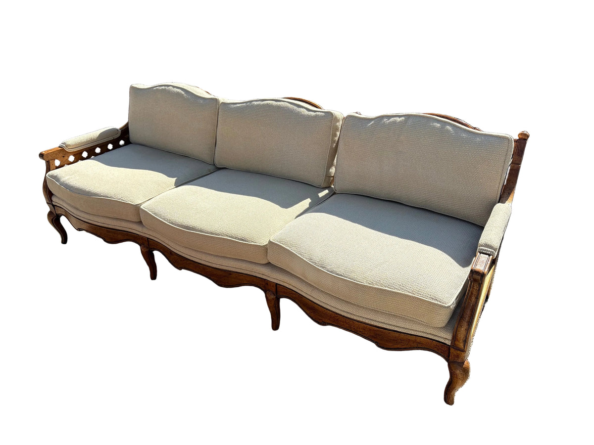 Item #879 Ladder Back Lattice Sofa by Kelly Furniture