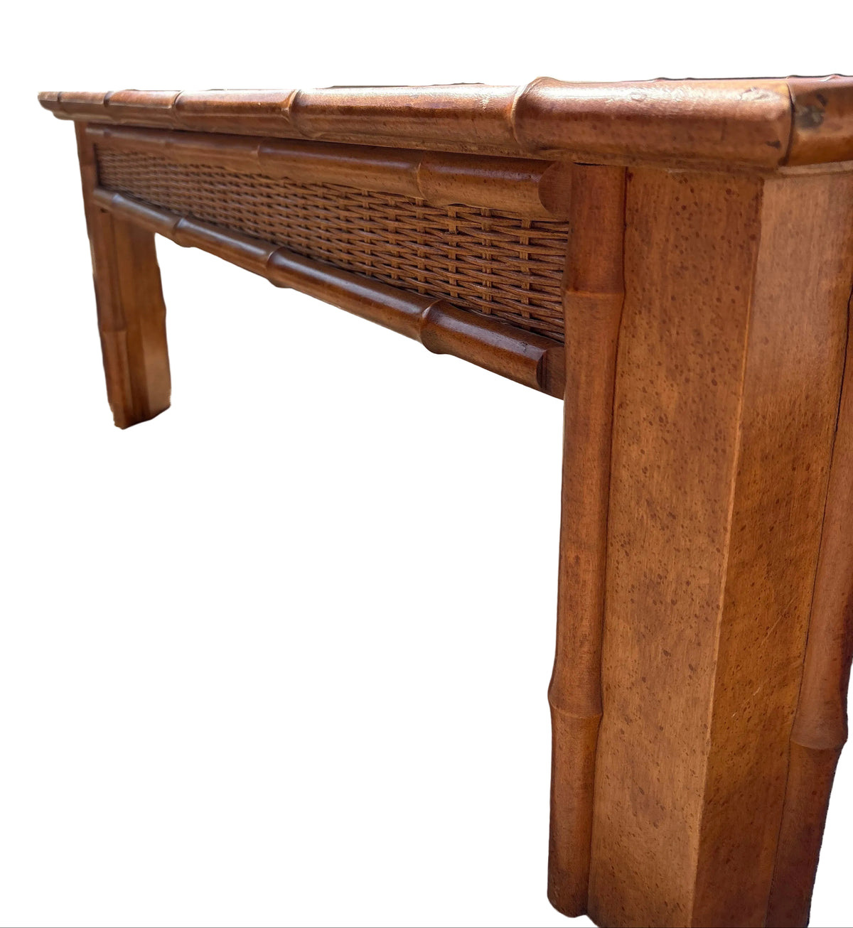 Item #899 Rattan Coffee Table