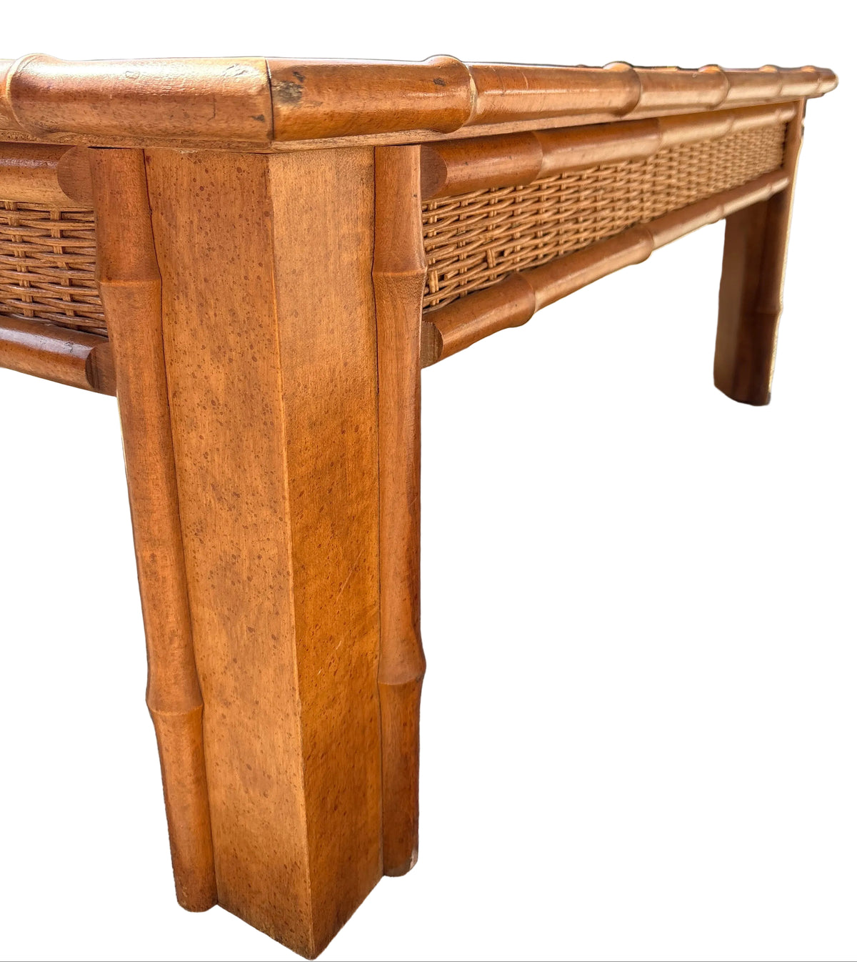 Item #899 Rattan Coffee Table