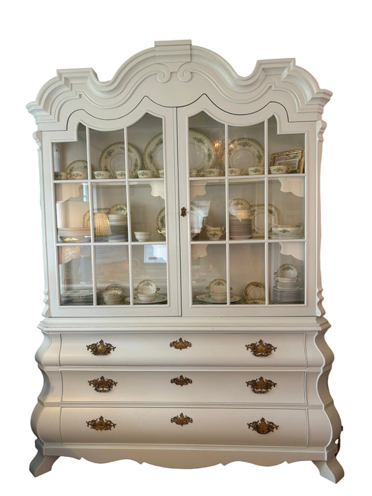 Item #910 Dorothy Draper Viennese China Cabinet