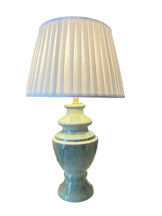 Item #912 Sage Green Lamp