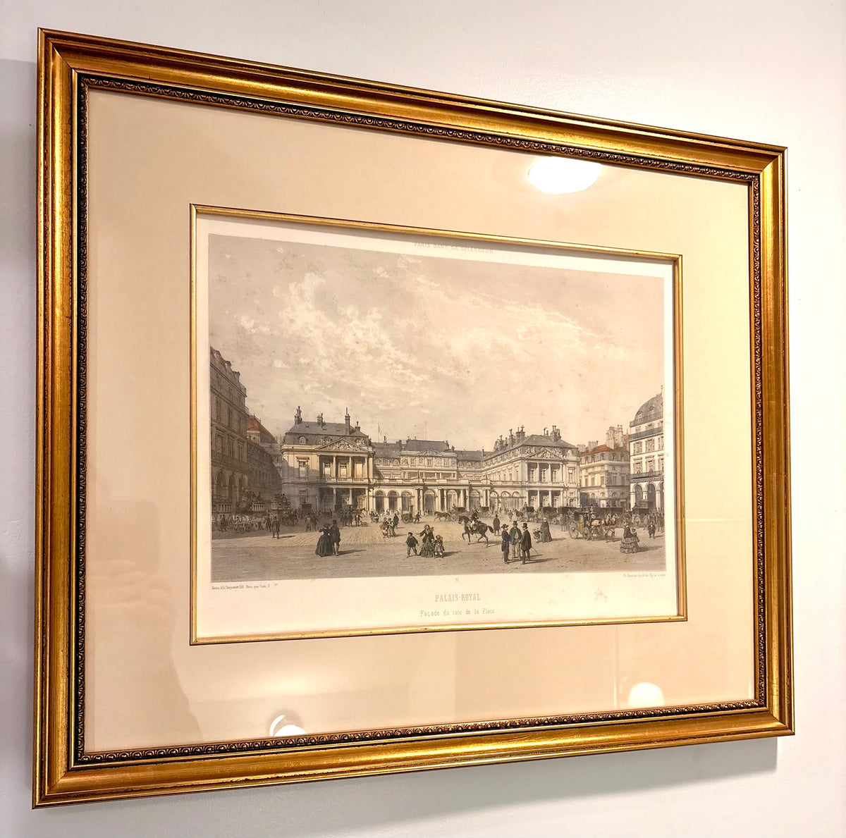 Item #954 Palais Royal Lithograph Artwork