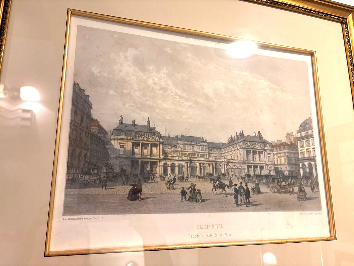 Item #954 Palais Royal Lithograph Artwork