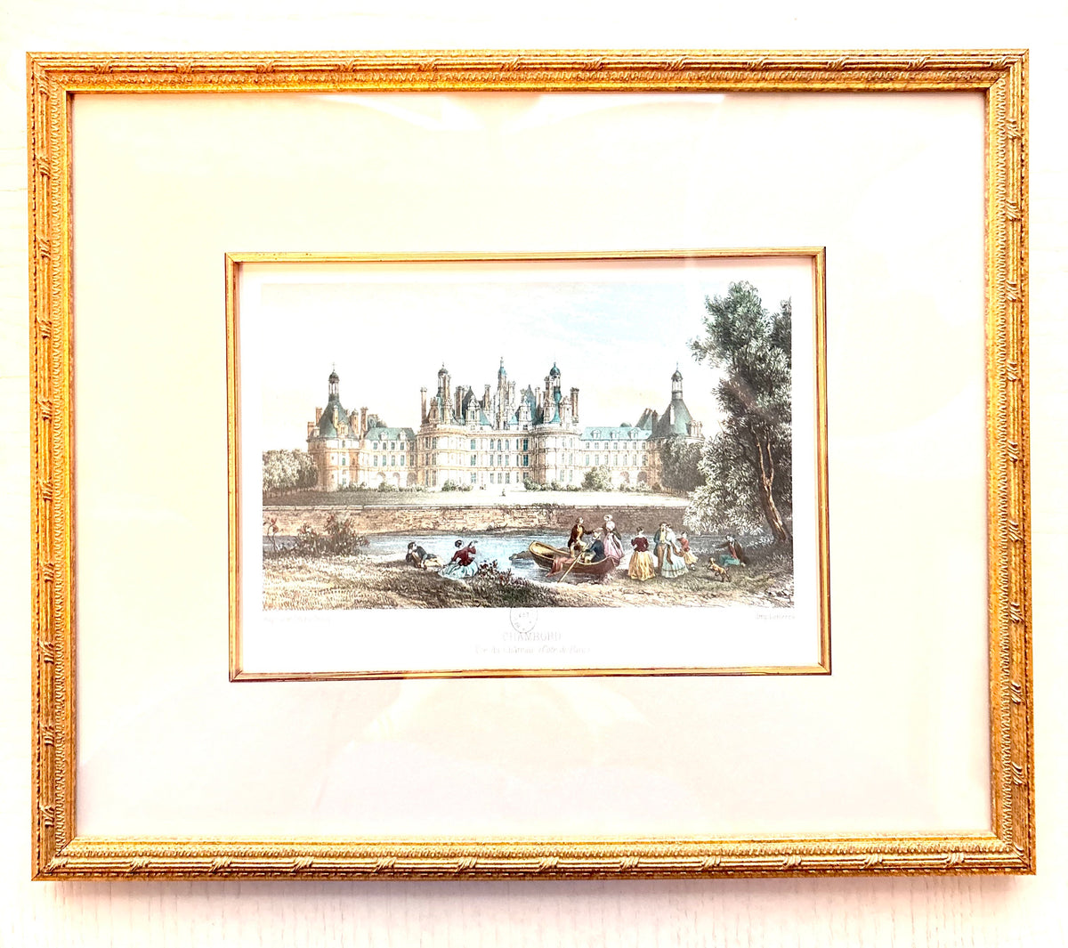 Item #948 Château de Chambord Lithograph Artwork